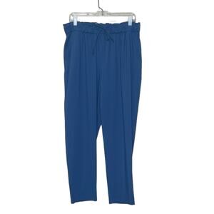 Lululemon blue stretch high rise pull on pants size 12